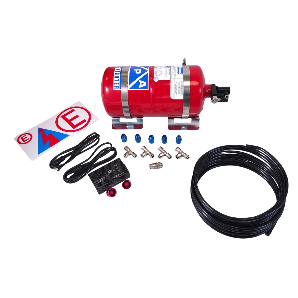 [P/E6000-001-012] SPA Design Fire Fighter 4.0 Litre Electrical Fire Extinguisher Kit