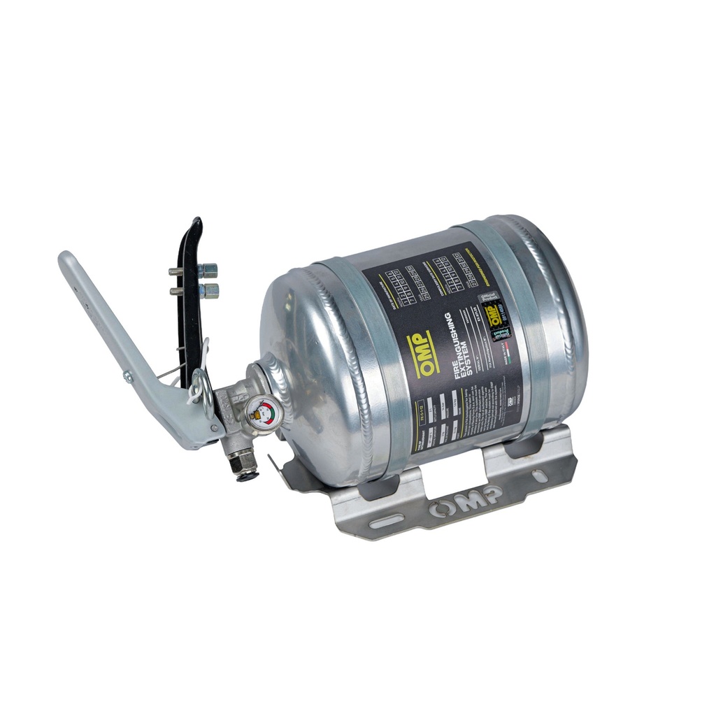 [OMPCM0-SAL6-A01] OMP SAL6 Saloon / GT Mechanical 2kg Fire Extinguisher System - Alloy Bottle