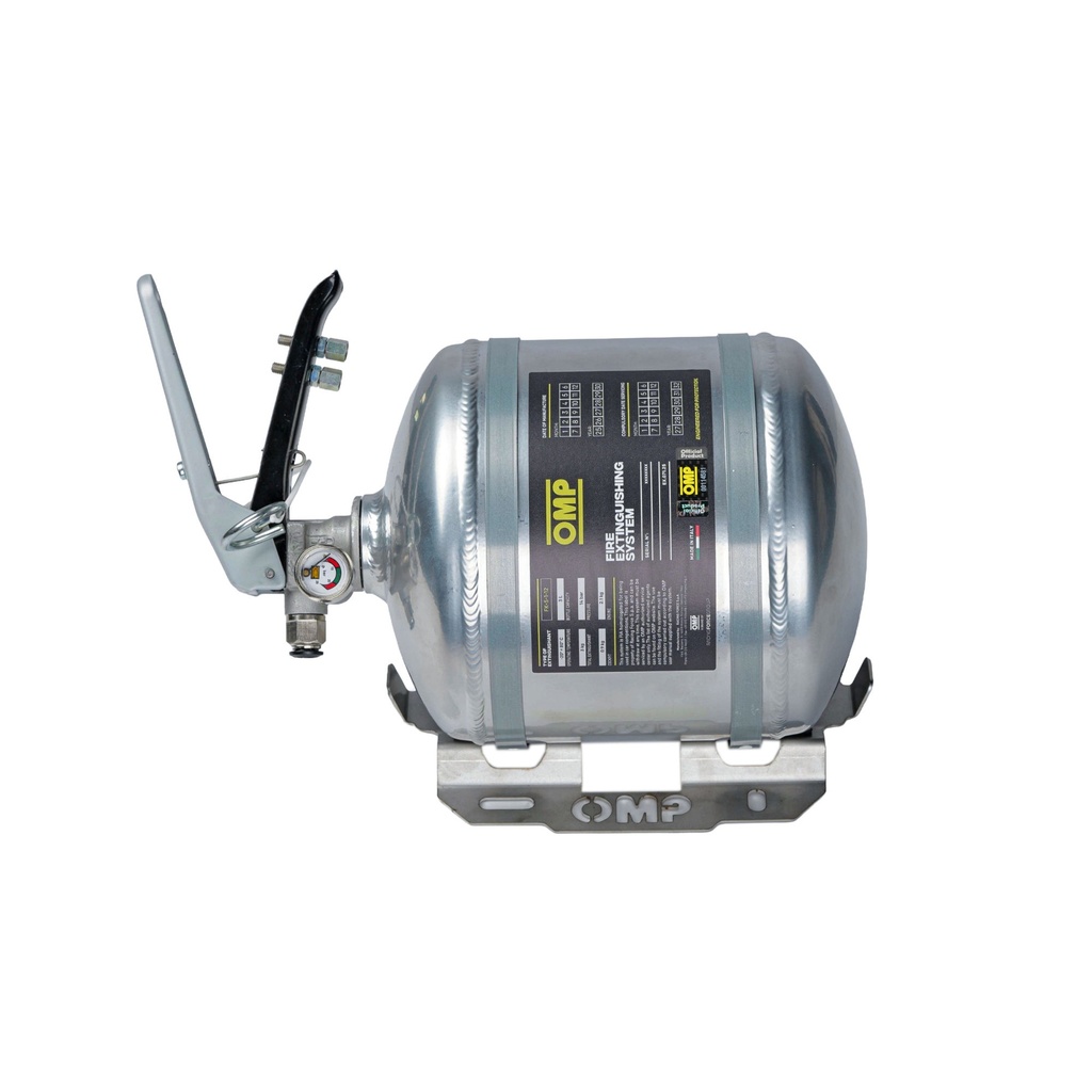 [OMPCM0-SAL6-B01] OMP SAL6 Saloon / GT Mechanical 3kg Fire Extinguisher System - Alloy Bottle