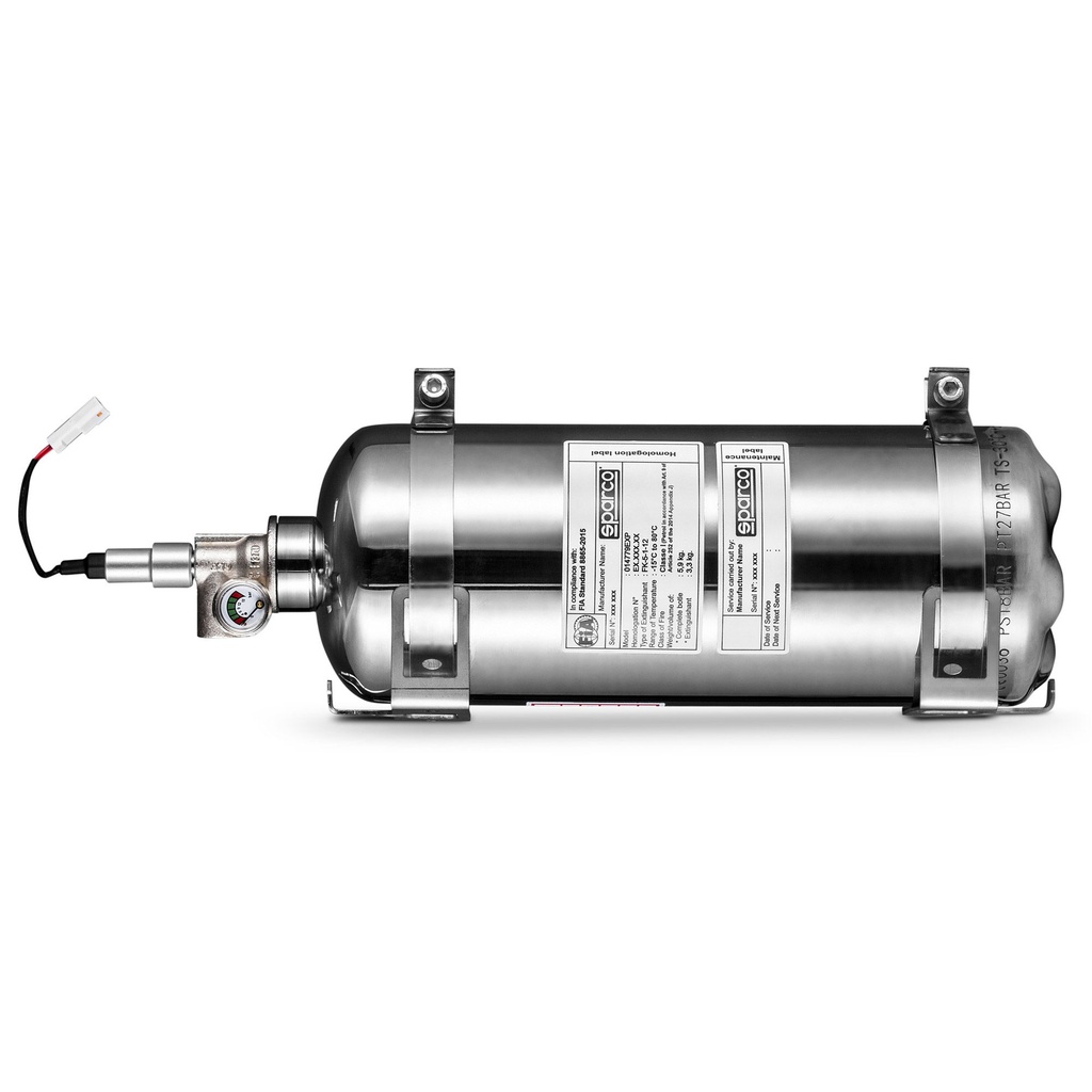 [SHW014777EXP] Sparco 8865 3.9 Litre Electronic Fire Extinguisher System