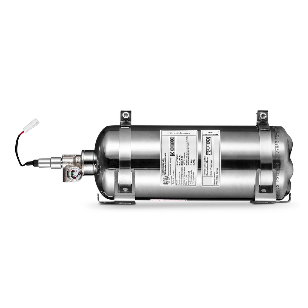 [SHW014779EXP] Sparco 8865 2.5 Litre Electronic Fire Extinguisher System