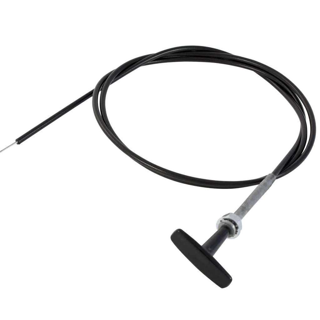 [7000909-1685454] Grayston T Handle Pull Cable With Black Handle (1.5m)