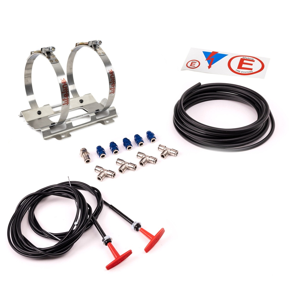 [LIF106-001-011-K] Lifeline Zero 2020 Mechanical Fire Extinguisher Fitting Kit - No Bottle