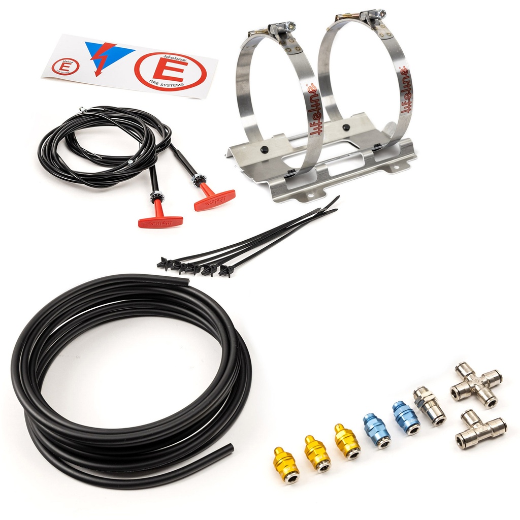 [LIF106-001-007-K] Lifeline Zero 360 3.0kg Mechanical Fire Extinguisher Fitting Kit - No Bottle