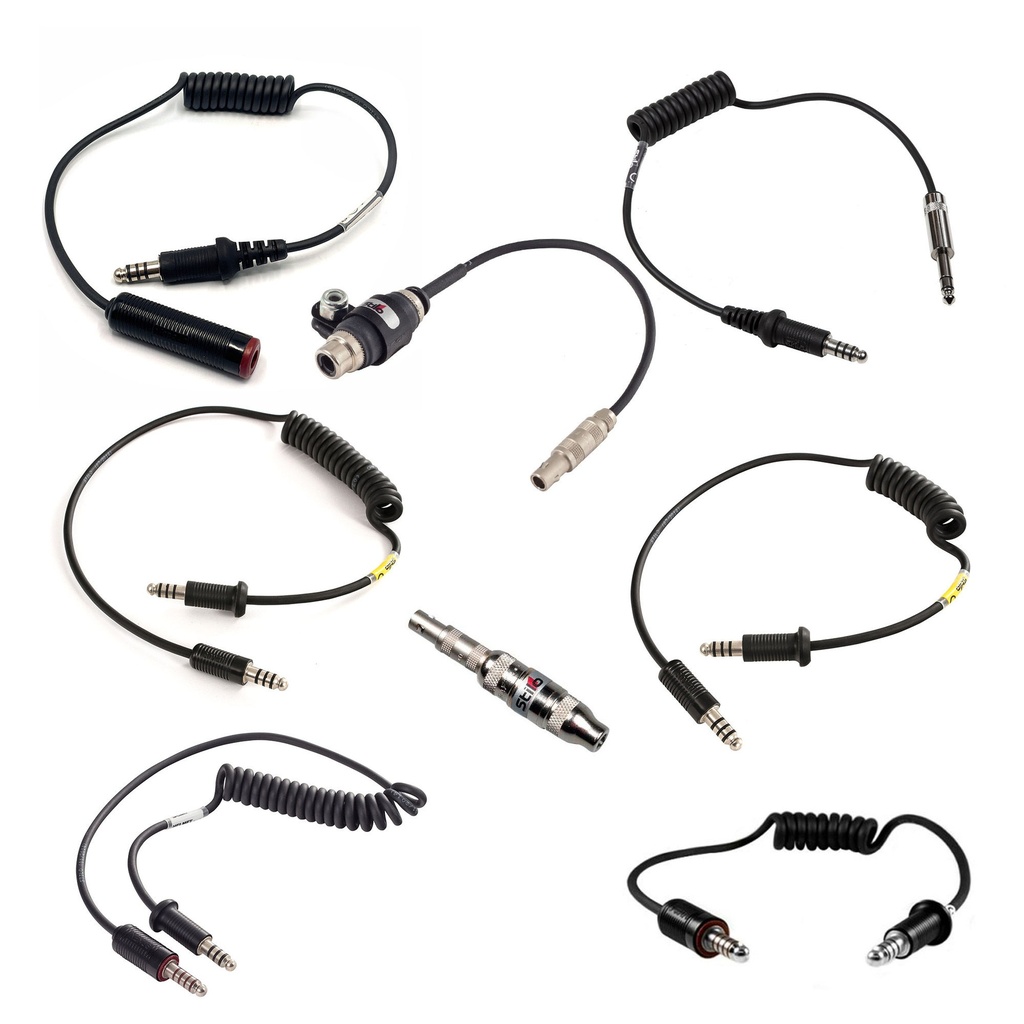 [1060608-2278475] Stilo Helmet, Intercom & Radio Communication / Adaptor Leads (AC0204.2)