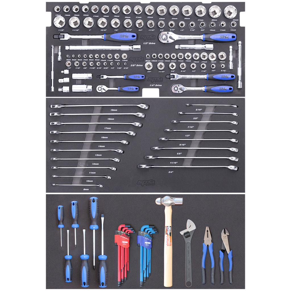 [SP50027] SUB TOOLKIT - 133PC METRIC/SAE