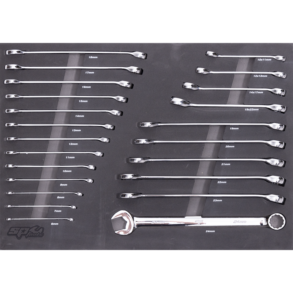 [SP50022] EVA TOOLKIT - 23PC METRIC - ROE AND FLARE SPANNERS