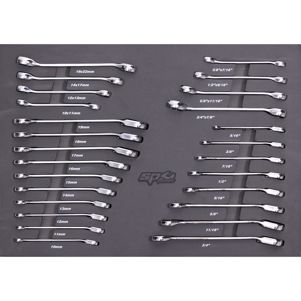 [SP50020] EVA TOOLKIT - 26PC METRIC/SAE - FLARE AND GEARDRIVE SPANNERS