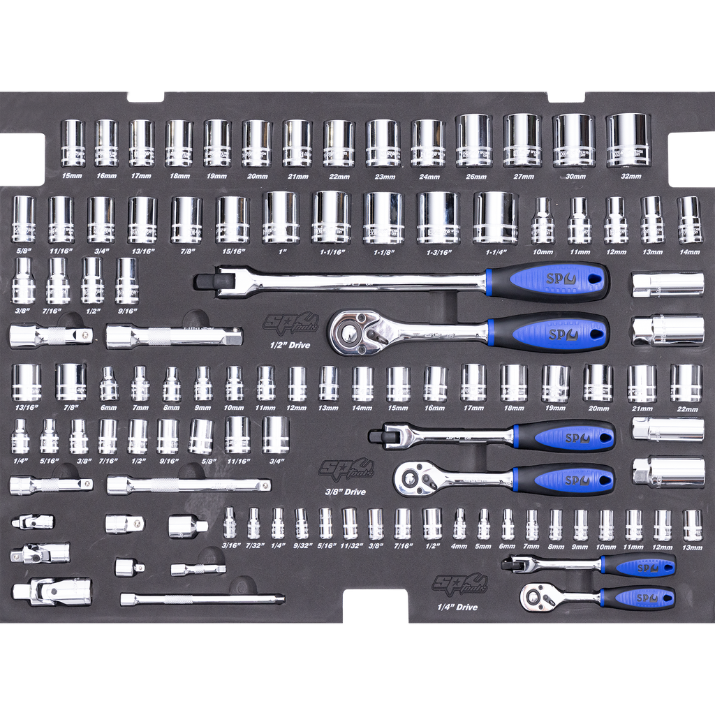 EVA TOOLKIT - 103PC METRIC/SAE- SOCKET AND ACCESSORIES