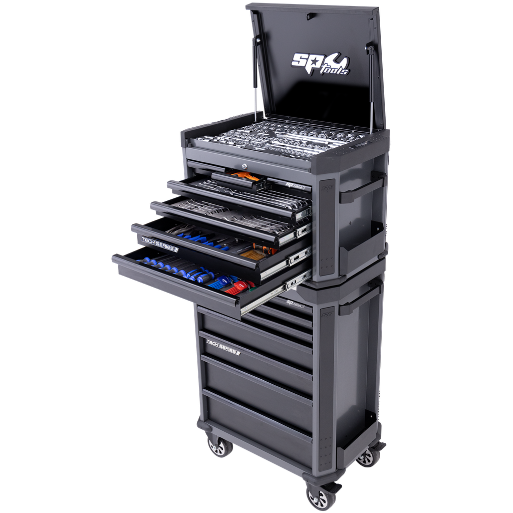 [SP52295D] TOOLKIT 336PC METRIC/SAE - TECH SERIES 14 DRAWER DIAMOND BLACK
