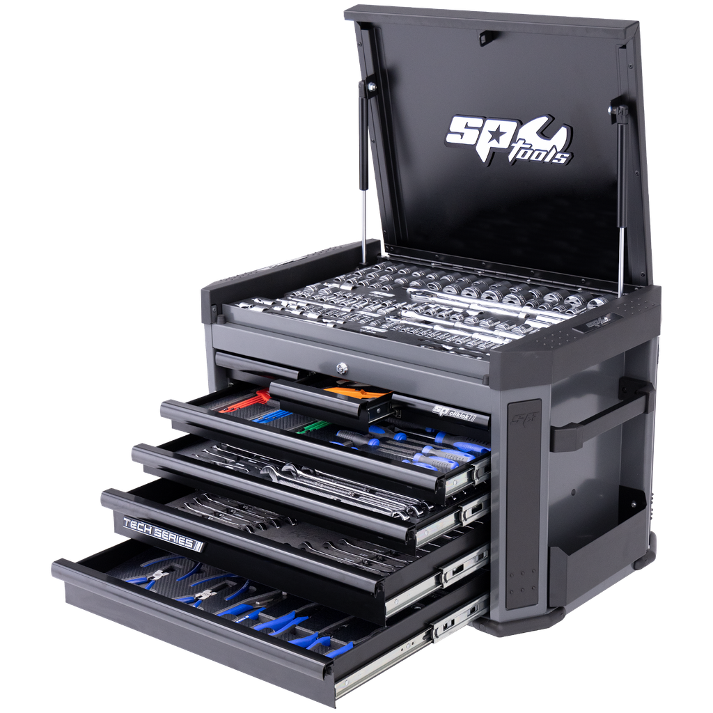 [SP52275DX] TOOLKIT 335PC METRIC/SAE - TECH SERIES 7 DRAWER DIAMOND BLACK FOAMED