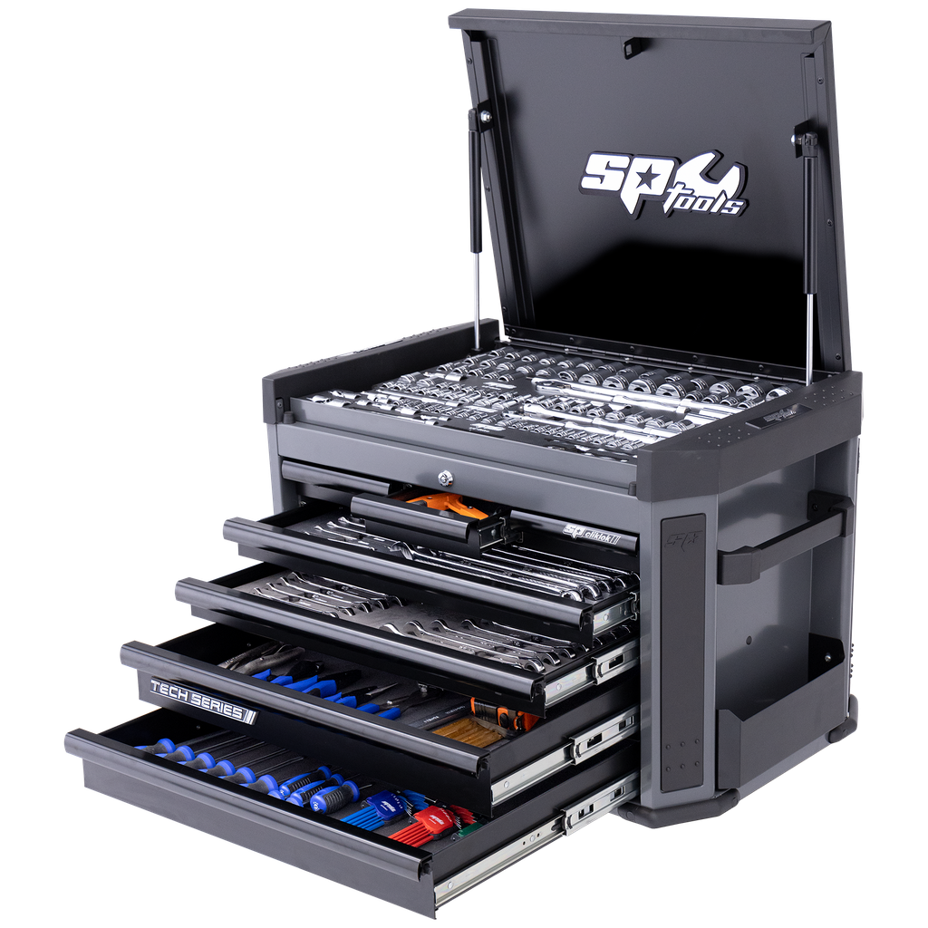 [SP52275D] TOOLKIT 335PC METRIC/SAE - TECH SERIES 7 DRAWER DIAMOND BLACK