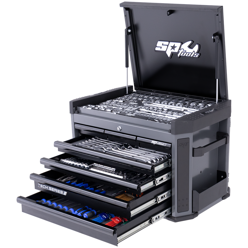 [SP52255D] TOOLKIT 281PC METRIC/SAE - TECH SERIES 7 DRAWER DIAMOND BLACK