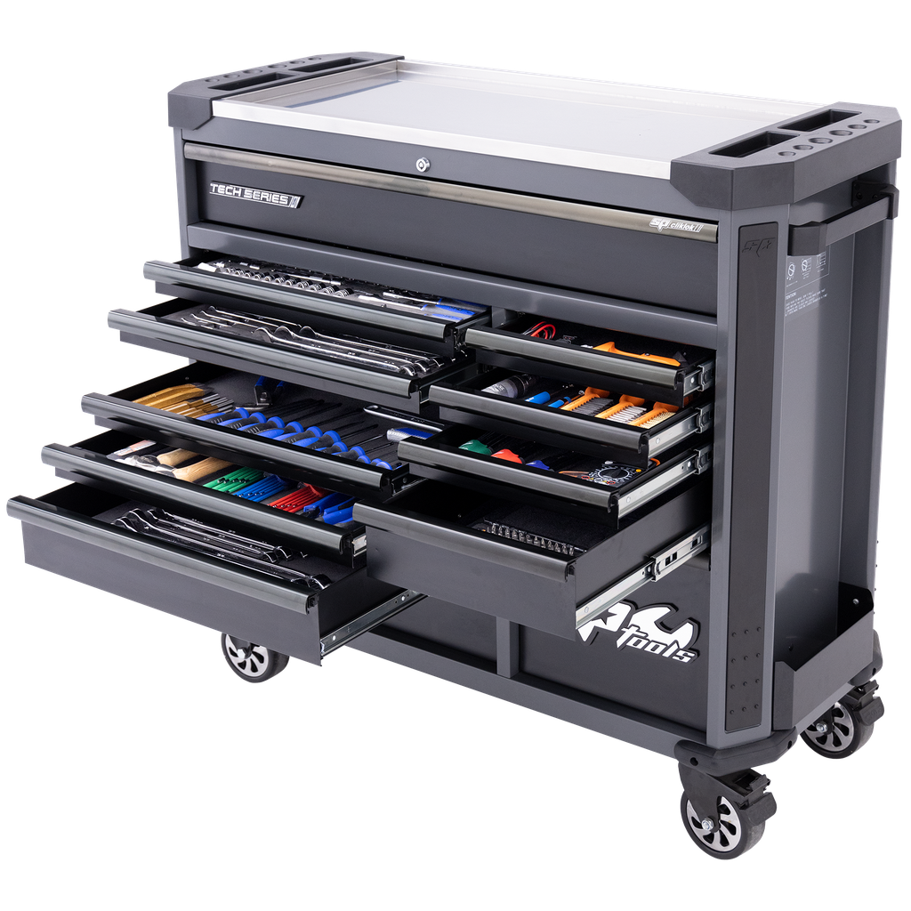 [SP50765D] TOOLKIT 369PC METRIC/SAE - TECH SERIES ROLLER CABINET 13 DRAWER BLACK