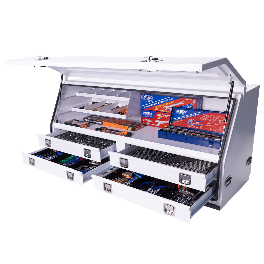 [SP50333] TOOLKIT 502PC METRIC/SAE - OFF-ROAD TRUCK BOX 4 DRAWER WHITE