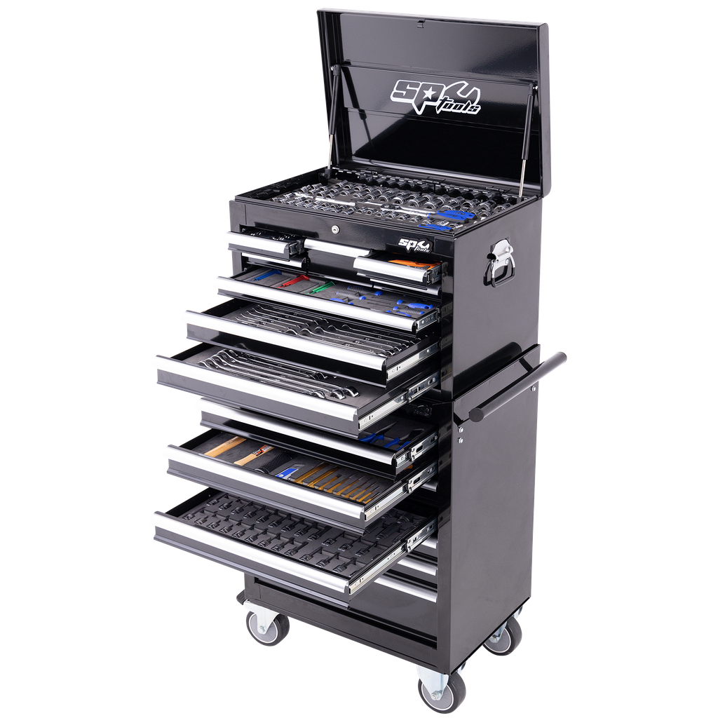 [SP50164X] TOOLKIT 549PC METRIC/SAE - CUSTOM SERIES 15 DRAWER BLACK FOAMED