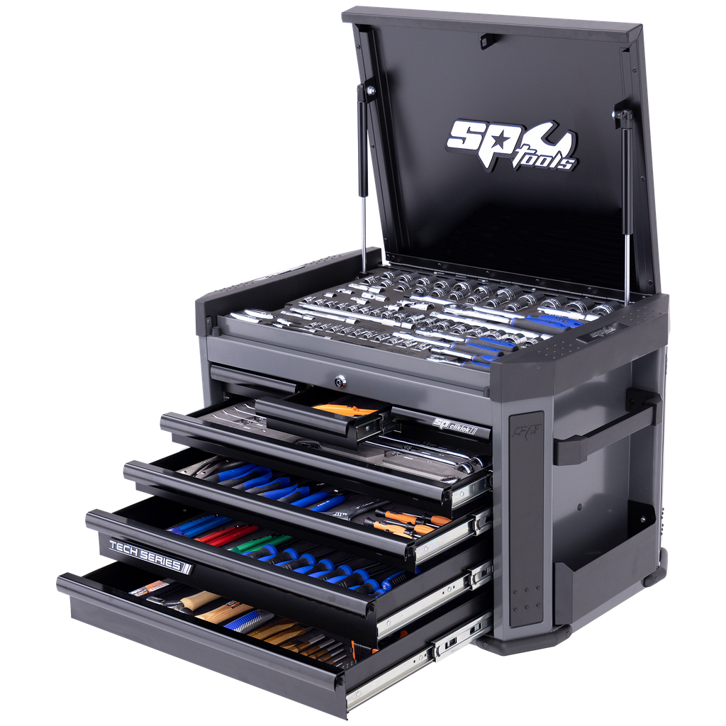 [SP50132D] TOOLKIT 305PC METRIC - TECH SERIES 7 DRAWER DIAMOND BLACK
