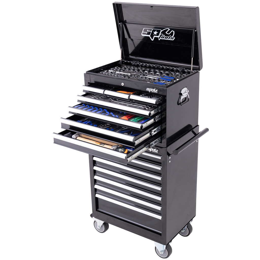 [SP50125] TOOLKIT 293PC METRIC/SAE - CUSTOM SERIES 14 DRAWER BLACK