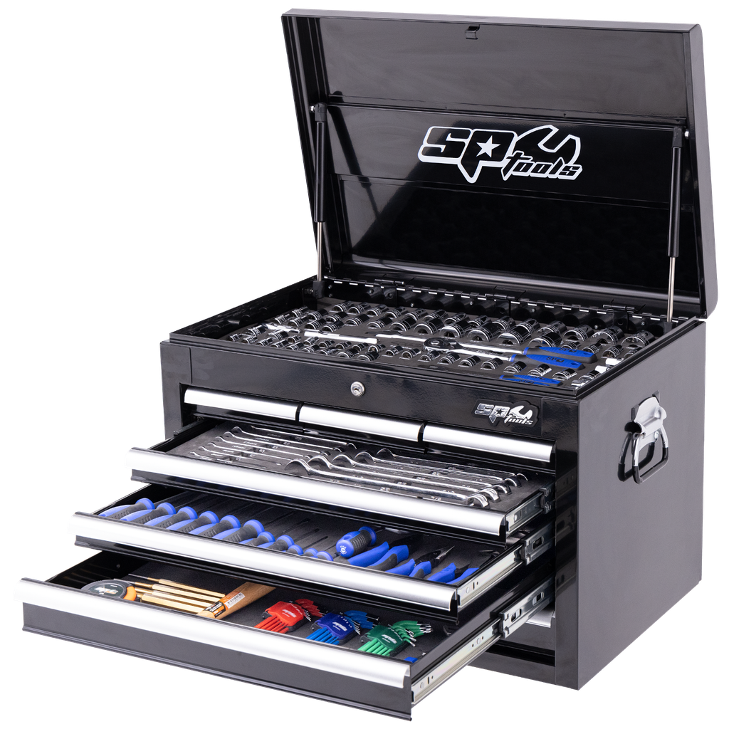[SP50121] TOOLKIT 218PC METRIC/SAE - CUSTOM SERIES 7 DRAWER BLACK
