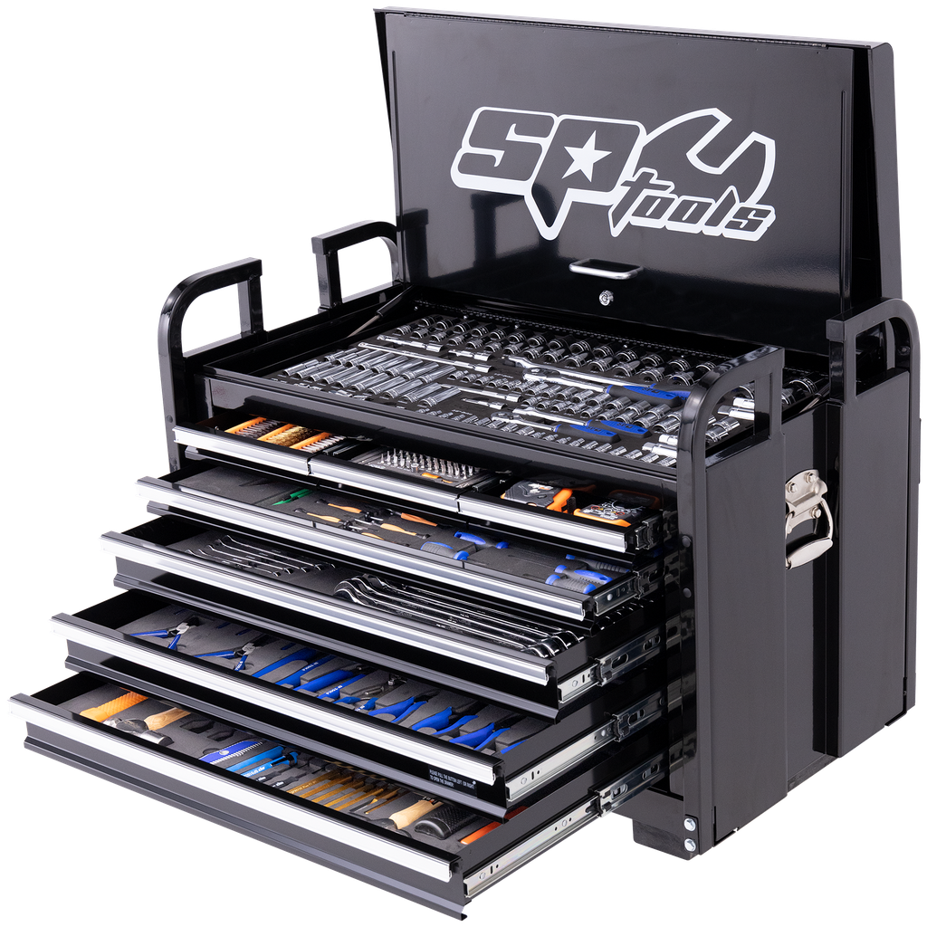 [SP50115X] TOOLKIT 413PC METRIC/SAE - OFF-ROAD FIELD SERVICE 7 DRAWER BLACK FOAMED