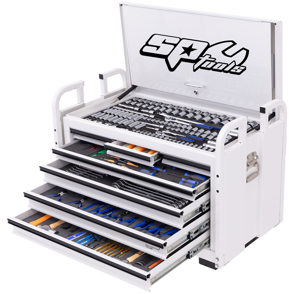 [SP50115WX] TOOLKIT 413PC METRIC/SAE - OFF-ROAD FIELD SERVICE 7 DRAWER WHITE FOAMED