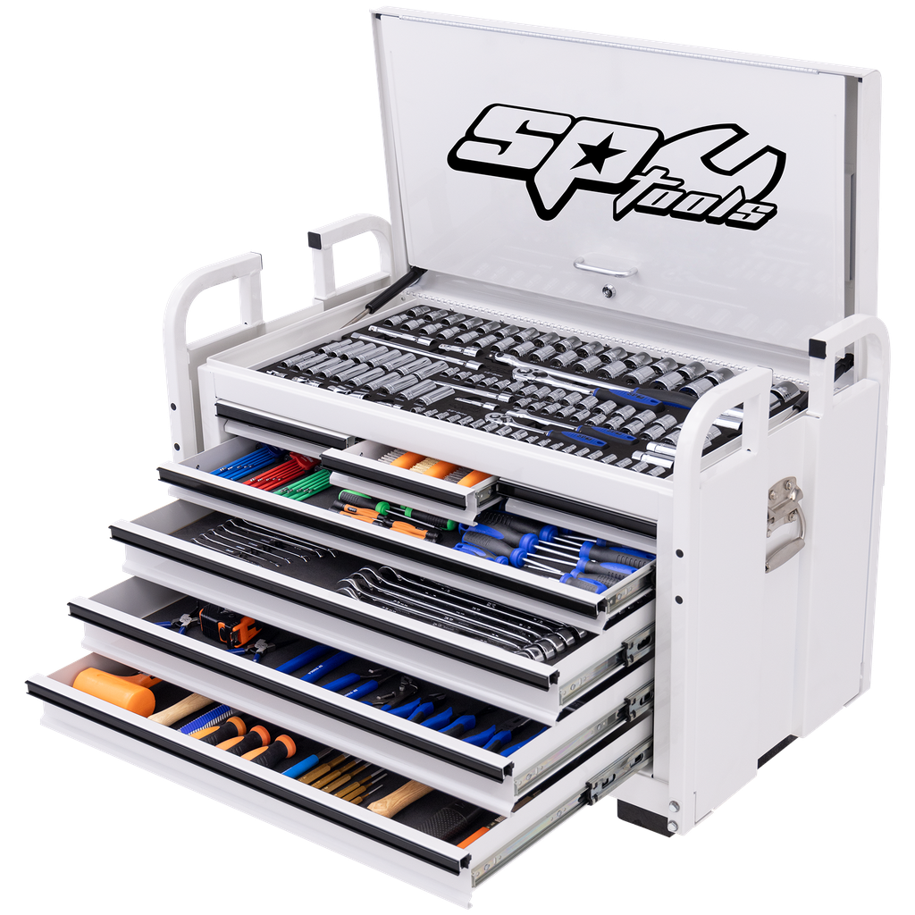 [SP50115W] TOOLKIT 413PC METRIC/SAE - OFF-ROAD FIELD SERVICE 7 DRAWER WHITE