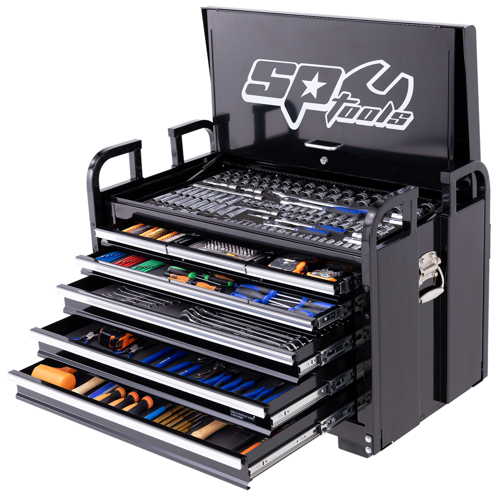[SP50115] TOOLKIT 413PC METRIC/SAE - OFF-ROAD FIELD SERVICE 7 DRAWER BLACK