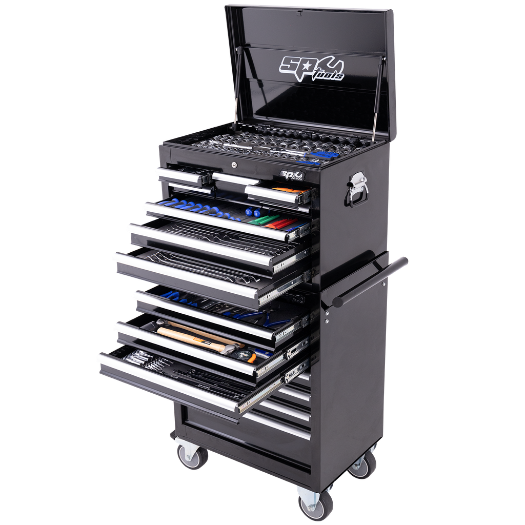 [SP50110] TOOLKIT 370PC METRIC/SAE - CUSTOM SERIES 15 DRAWER BLACK