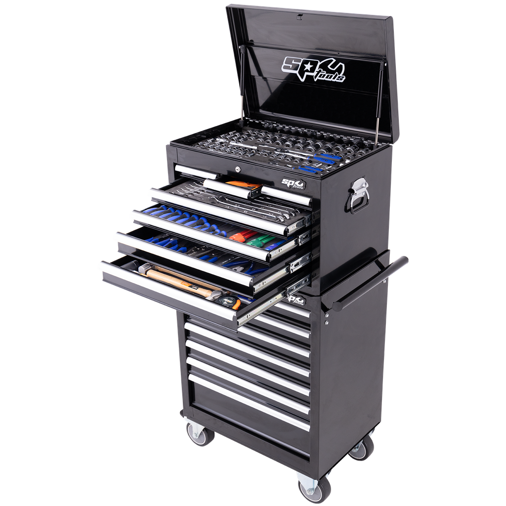 [SP50104] TOOLKIT 244PC METRIC/SAE - CUSTOM SERIES 15 DRAWER BLACK