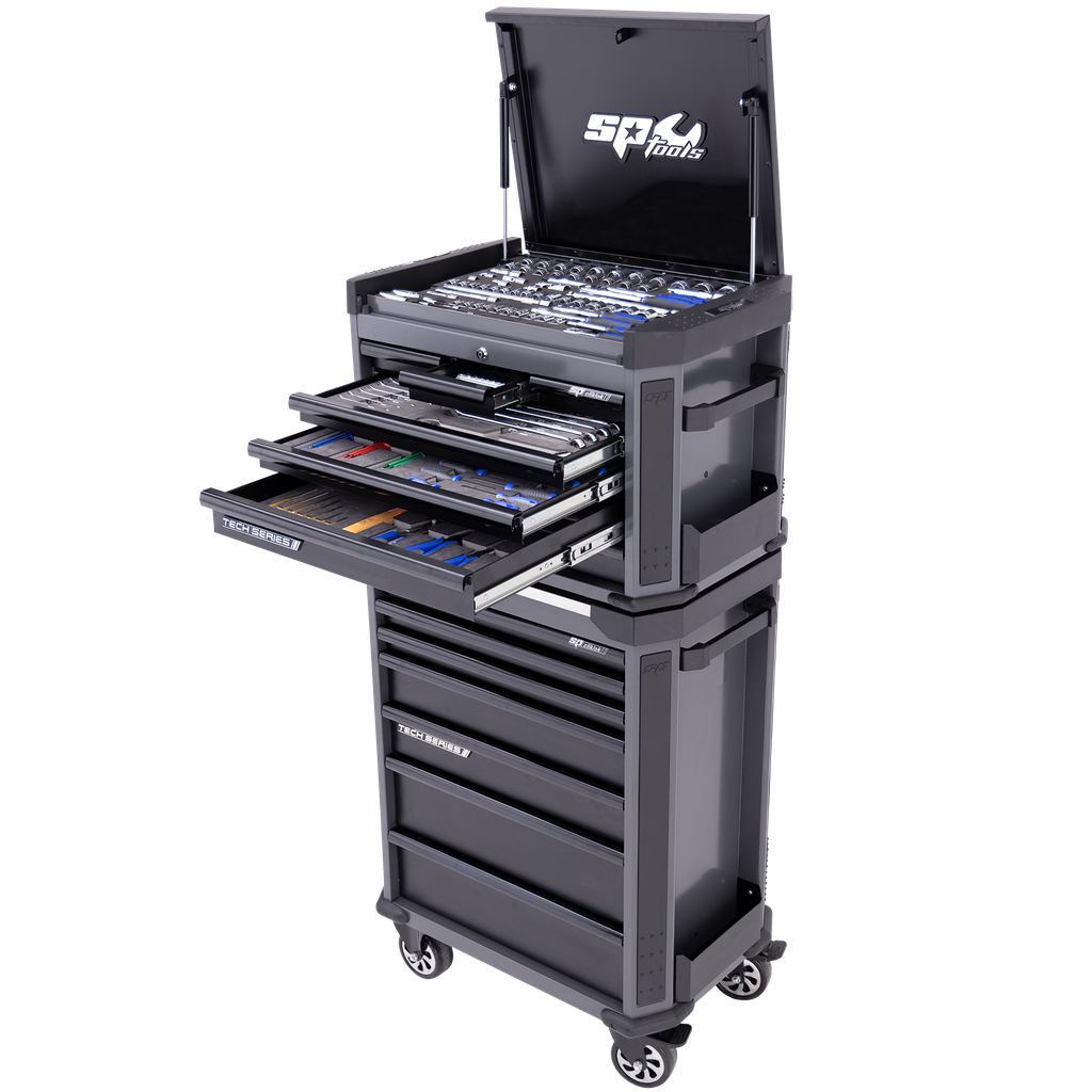 [SP50039DX] TOOLKIT 213PC METRIC - TECH SERIES 14 DRAWER DIAMOND BLACK FOAMED