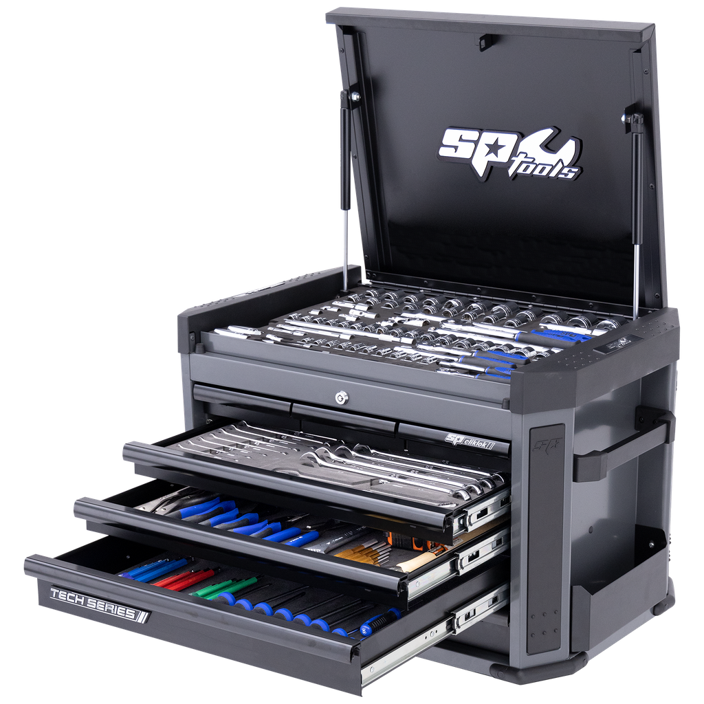 [SP50033D] TOOLKIT 212PC METRIC - TECH SERIES 7 DRAWER DIAMOND BLACK