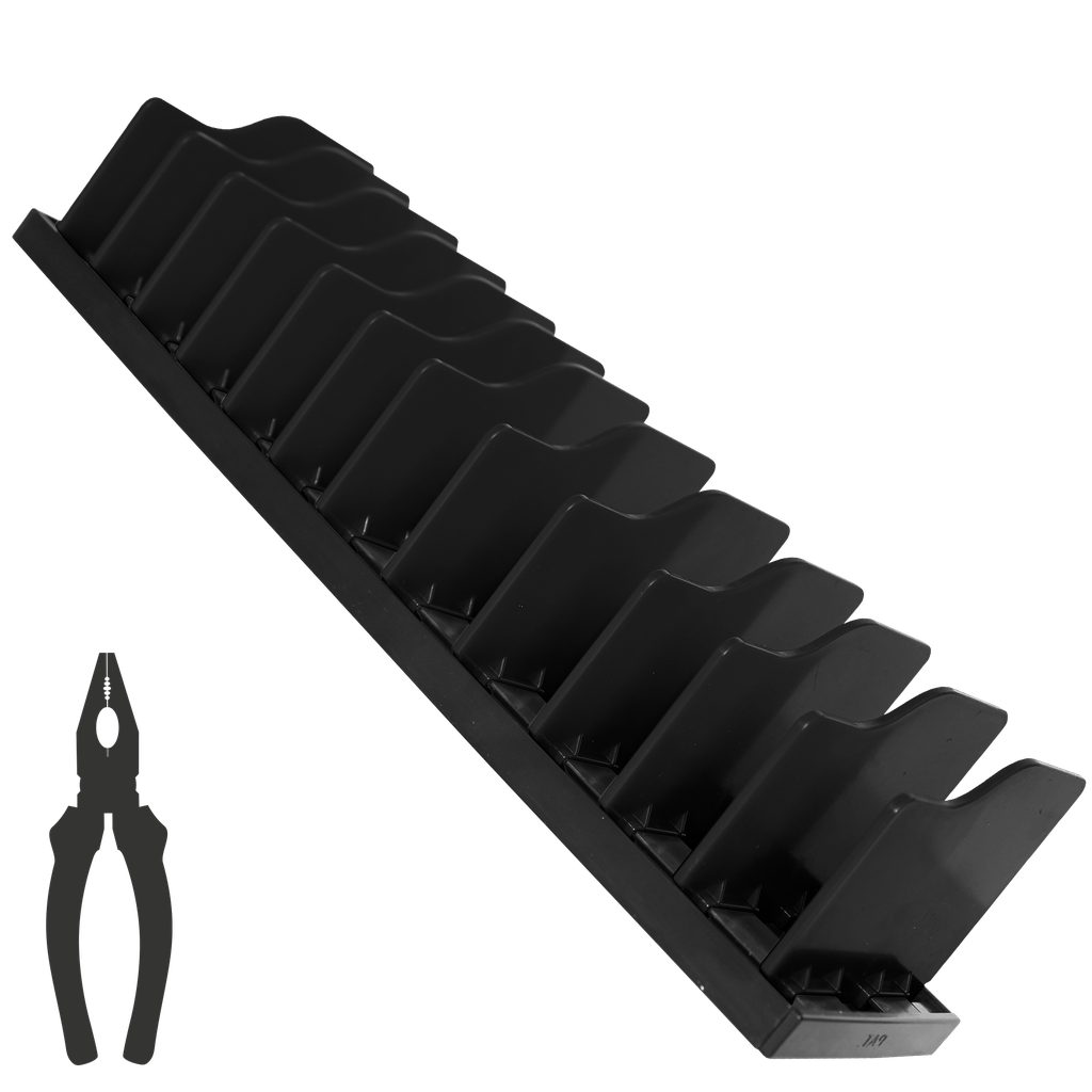 [SP31710] WORKSHOP - PLIER RACK 12PC