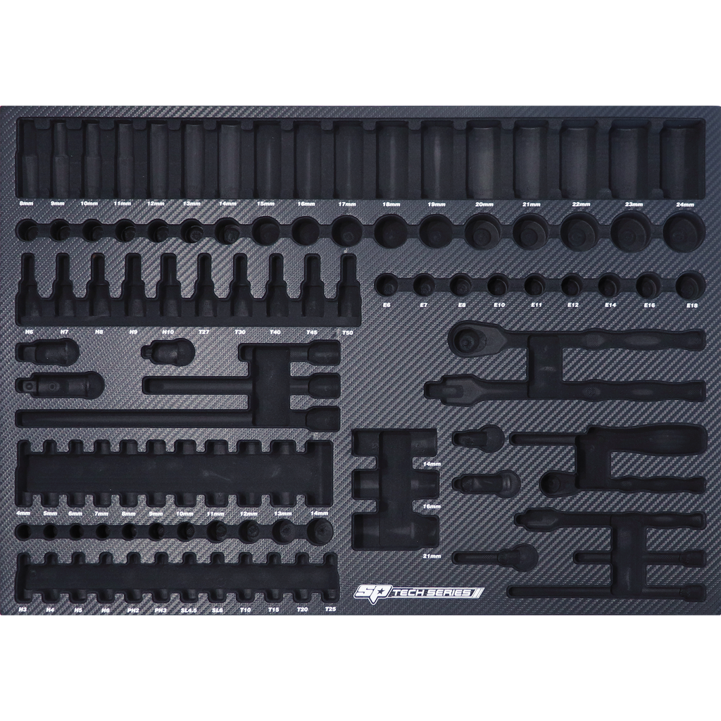 [SP50909] EVA INSERT EMPTY - SOCKETS & ACCESSORIES (SUIT SP50009)