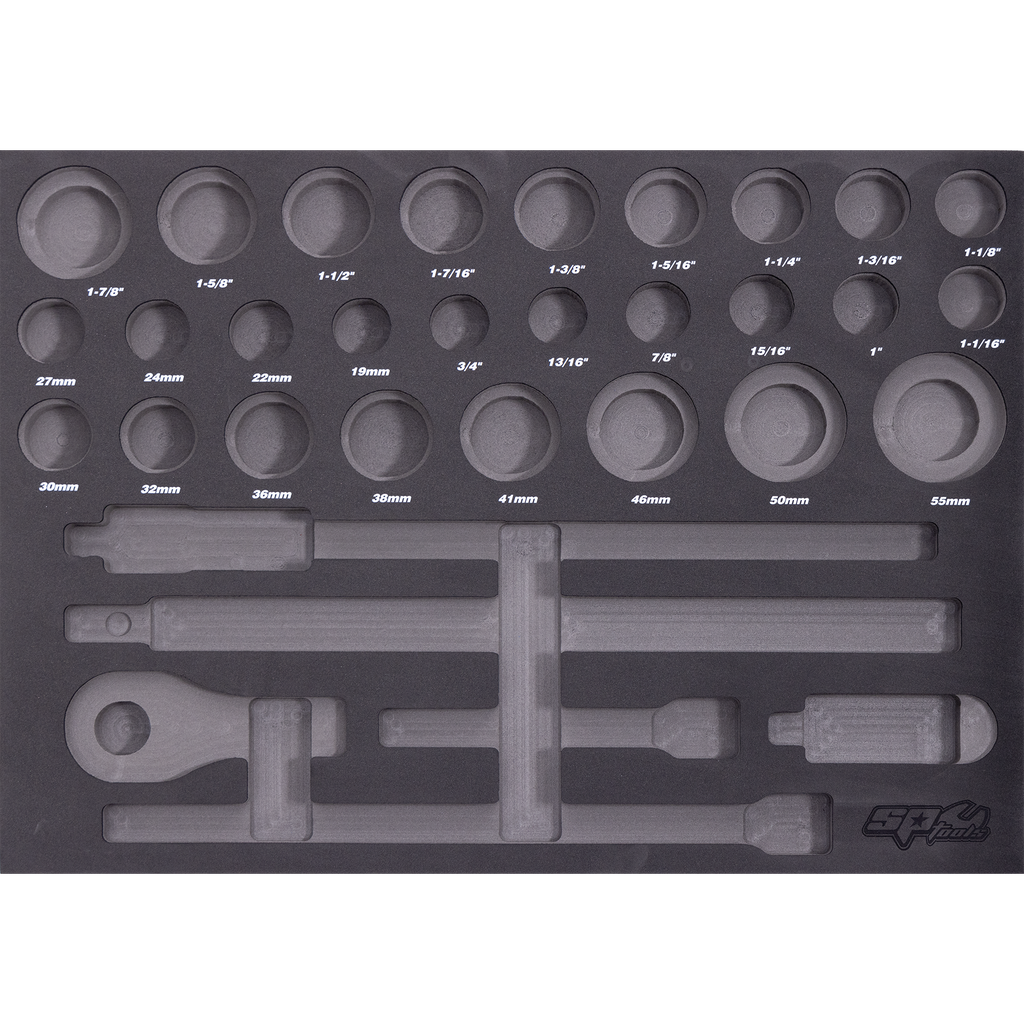 [SP50900] EVA INSERT EMPTY -3/4"SKT & ACC( SUIT SP50000)