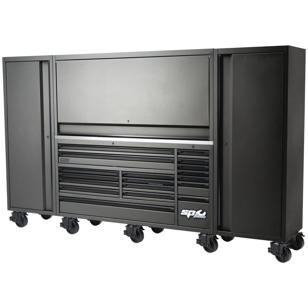 [SP44897BK] WORKSTATION - USA SERIES 128" MATTE BLACK