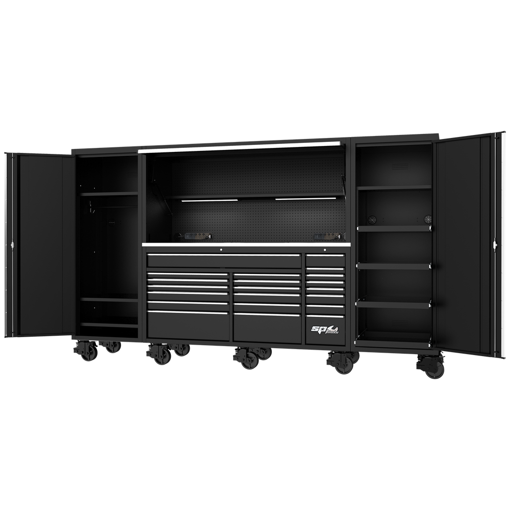 [SP44890] WORKSTATION - USA SERIES 128" BLACK