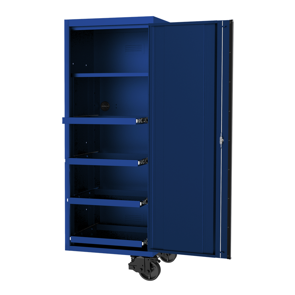 [SP44880BL] SIDE LOCKER - USA SERIES 27" 4 SHELF BLUE/BLACK