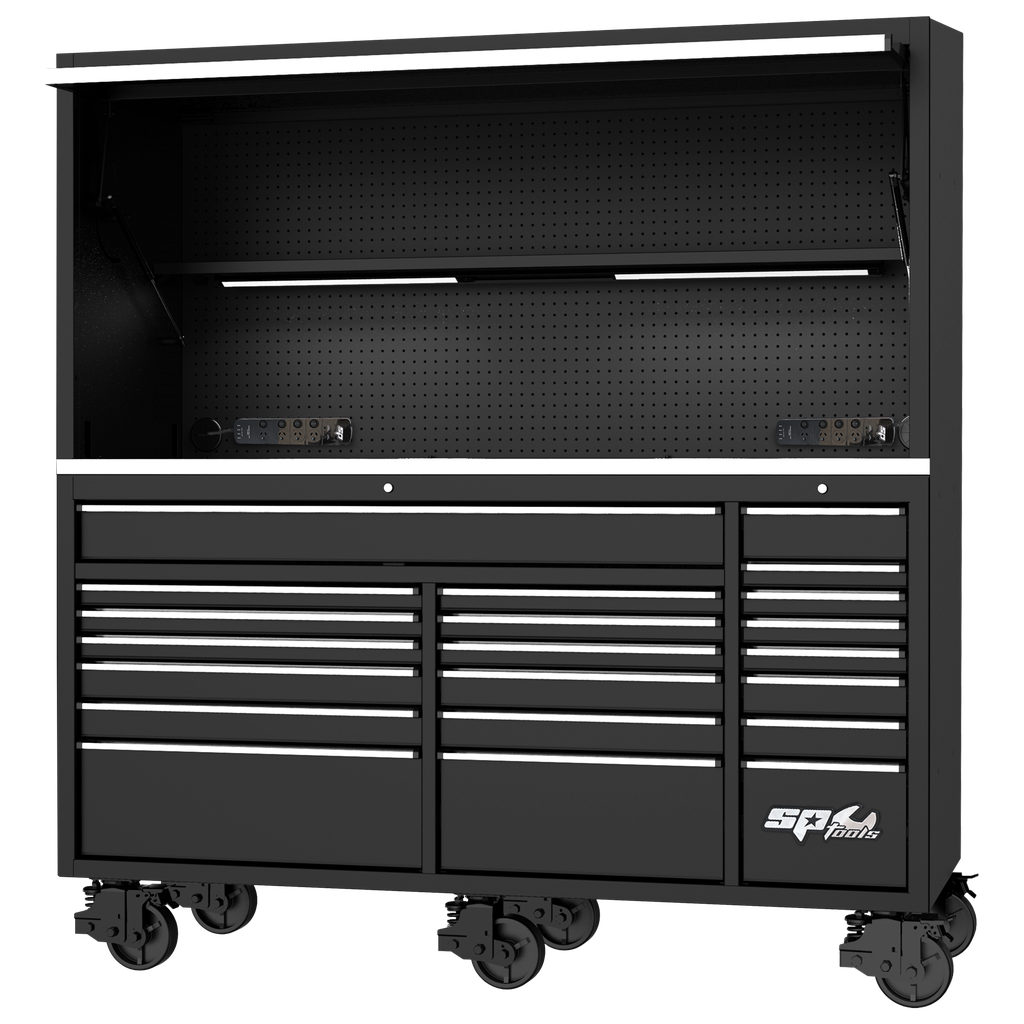 [SP44840] WORKSTATION - USA SERIES 79" BLACK