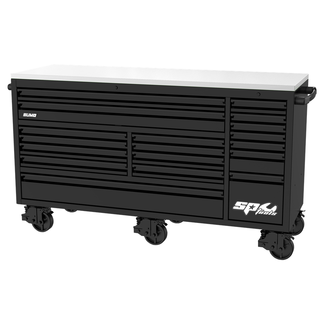[SP44826] STORAGE ROLLER CAB USA73 18DRAWER BLACK