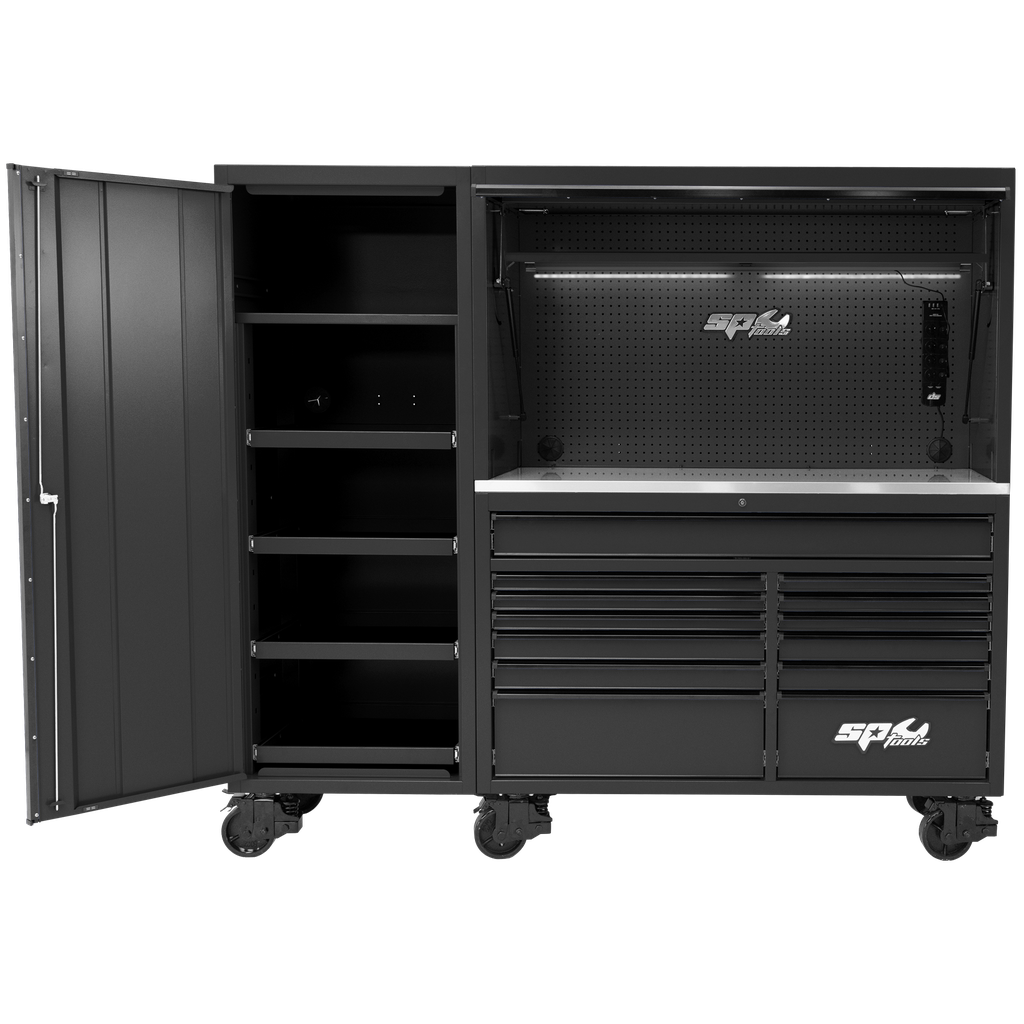 WORKSTATION - USA SERIES 86" BLACK