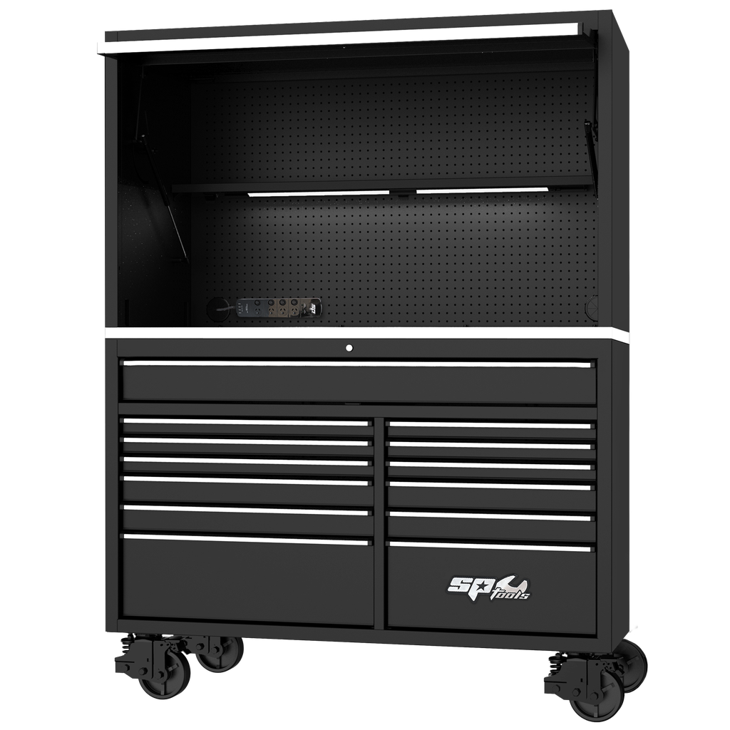 WORKSTATION - USA SERIES 59" BLACK