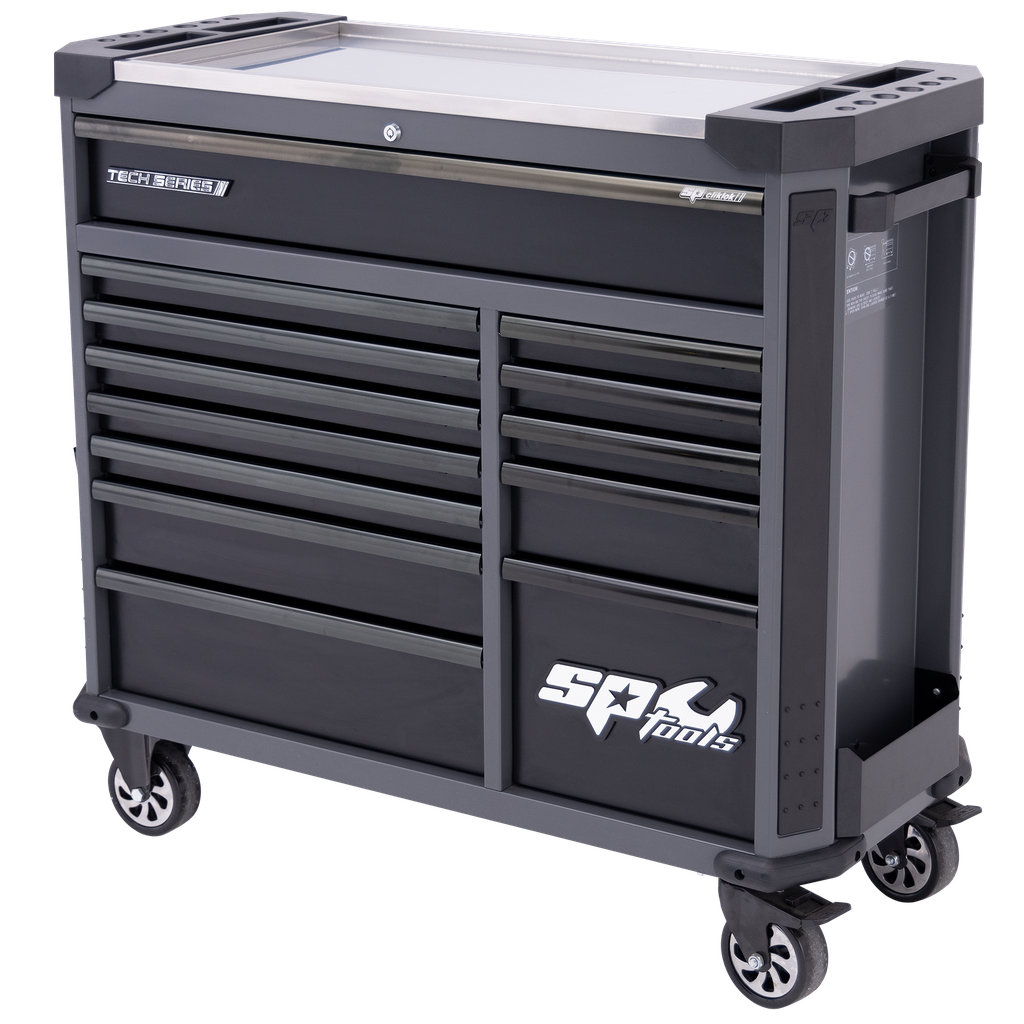 ROLLER CABINET - TECH SERIES 13 DRAWER DIAMOND BLACK