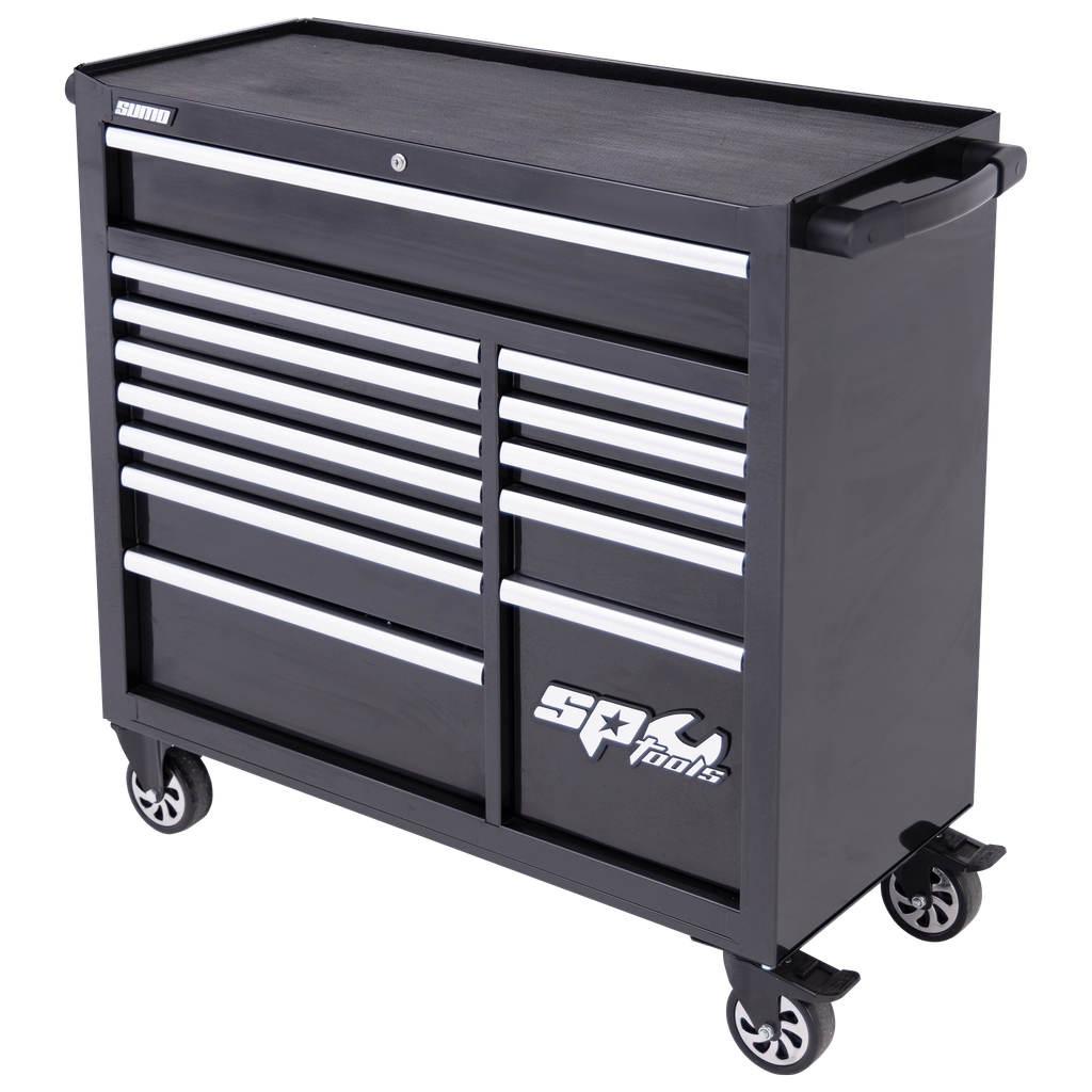 [SP40625] ROLLER CABINET - SUMO SERIES 13 DRAWER BLACK