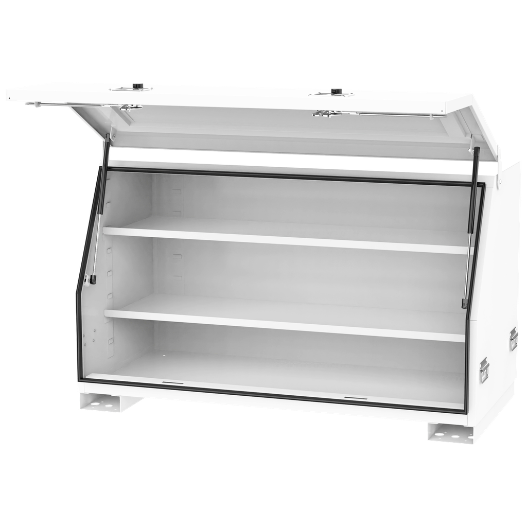 [SP40342] TOOL BOX - TRUCK BOX 1350MM (53") 2 SHELVES WHITE