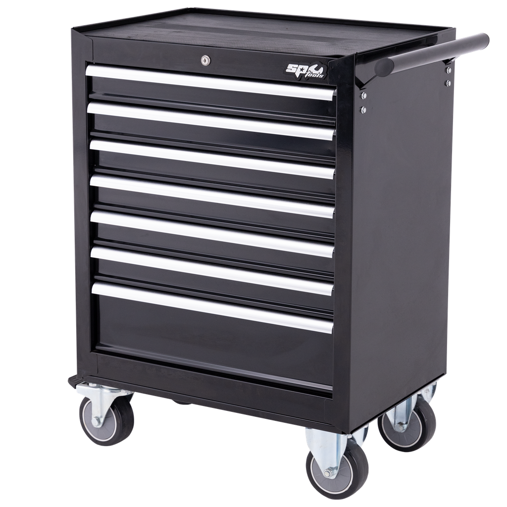 ROLLER CABINET - CUSTOM SERIES 7 DRAWER BLACK