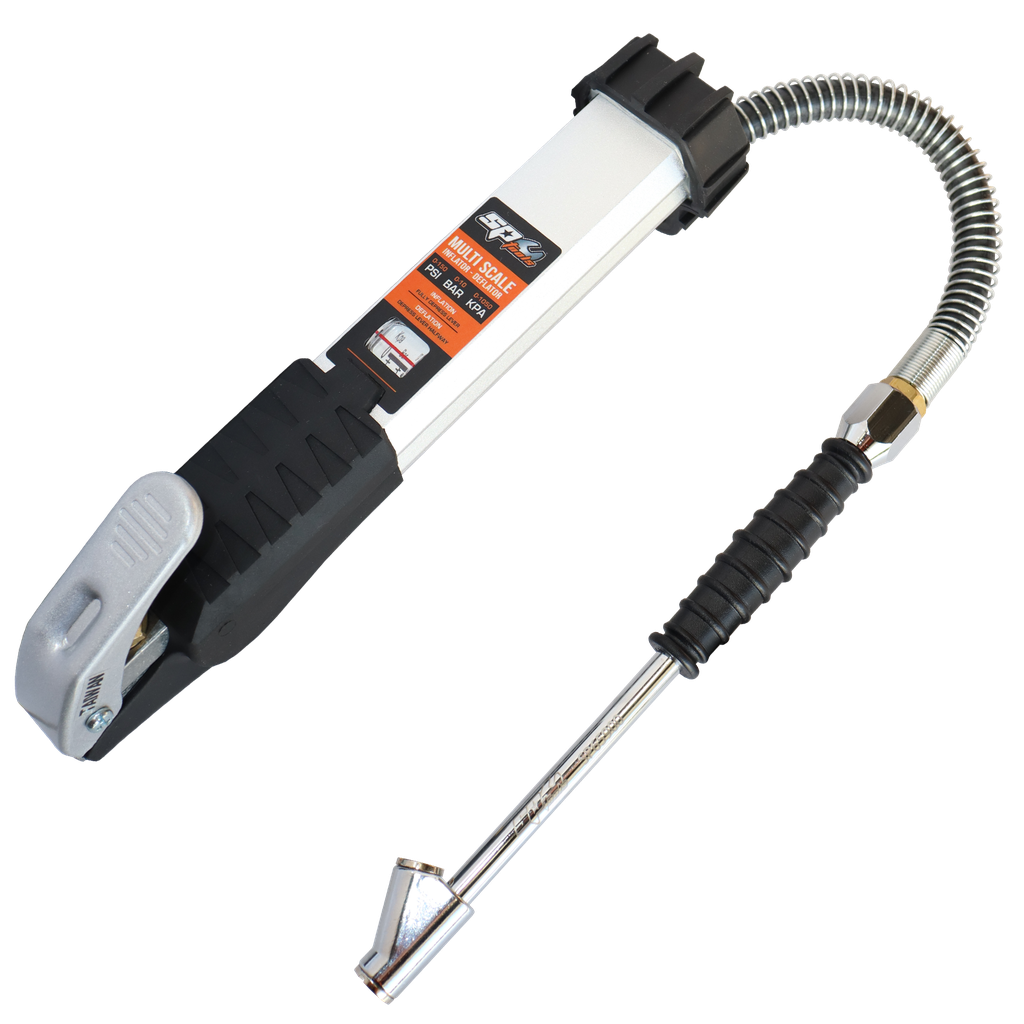 [SP65900] TYRE SERVICE - AIR INFLATOR CONVEX LENS GAUGE PROFESSIONAL