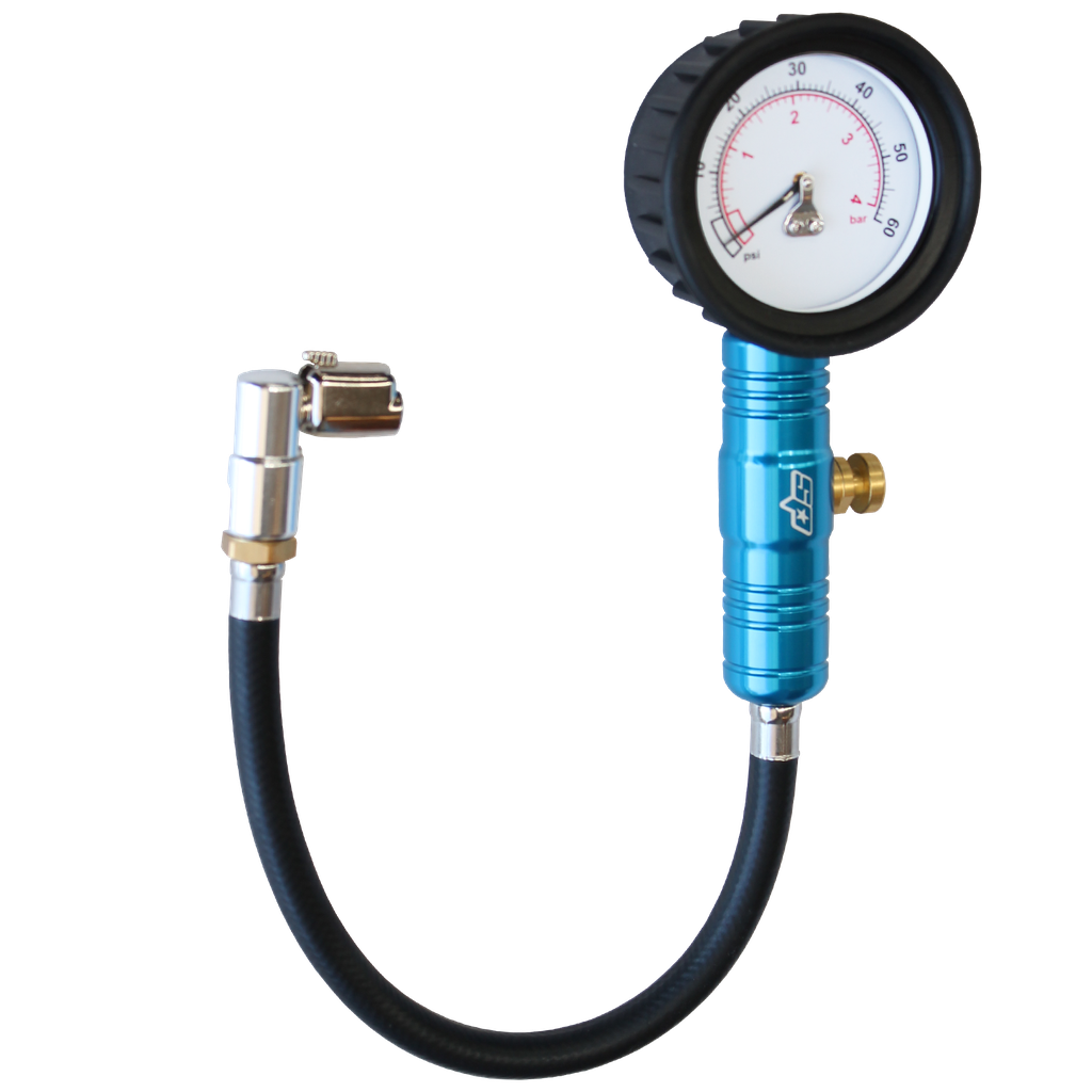 [SP65508] TYRE SERVICE - PRESSURE GAUGE W/SWIVEL ANGLE TIP