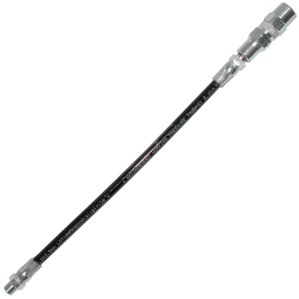LUBRICATION - FLEXIBLE HOSE GREASE GUN 12" INC COUPLER