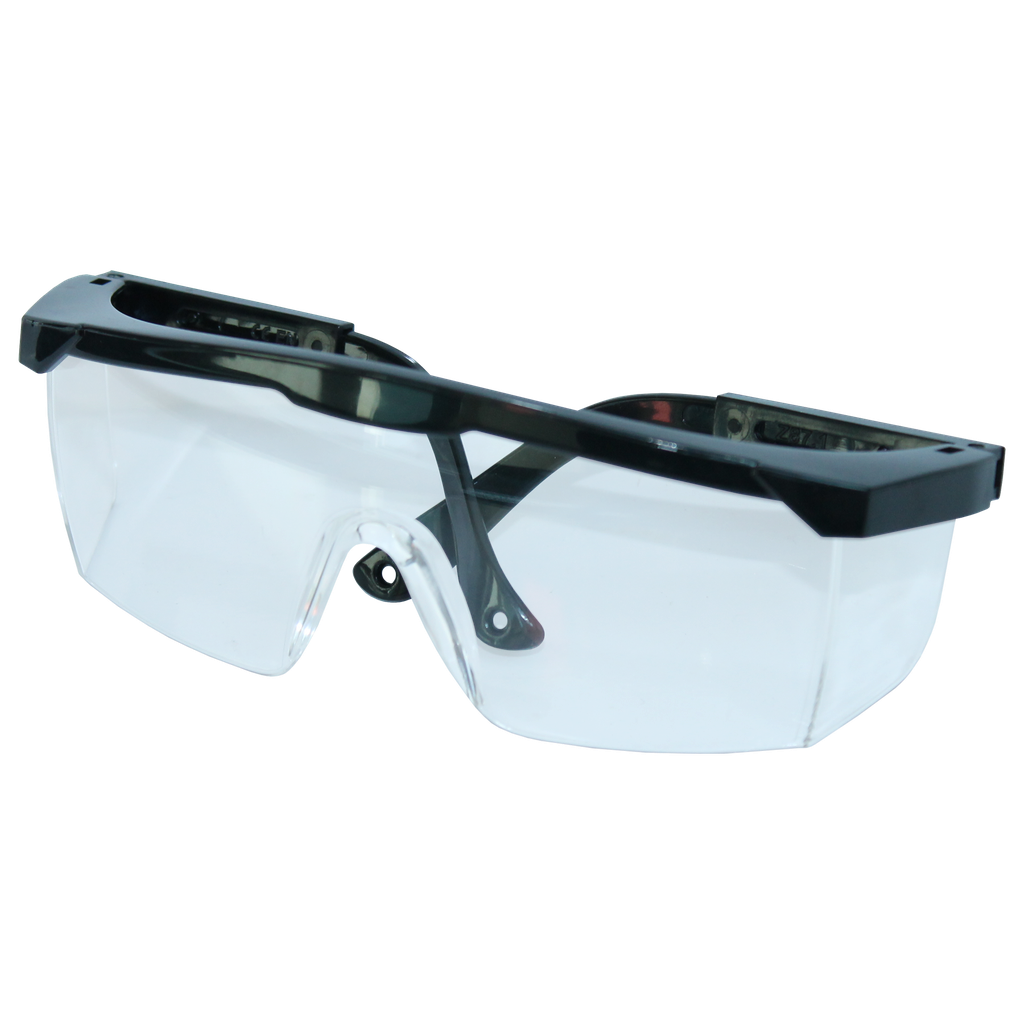WORKSHOP - GLASSES SAFETY CLEAR LENS BLACK ARMS