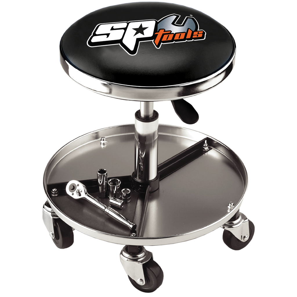 [SPR-55] WORKSHOP - SWIVEL SEAT WITH STORAGE H/DUTY